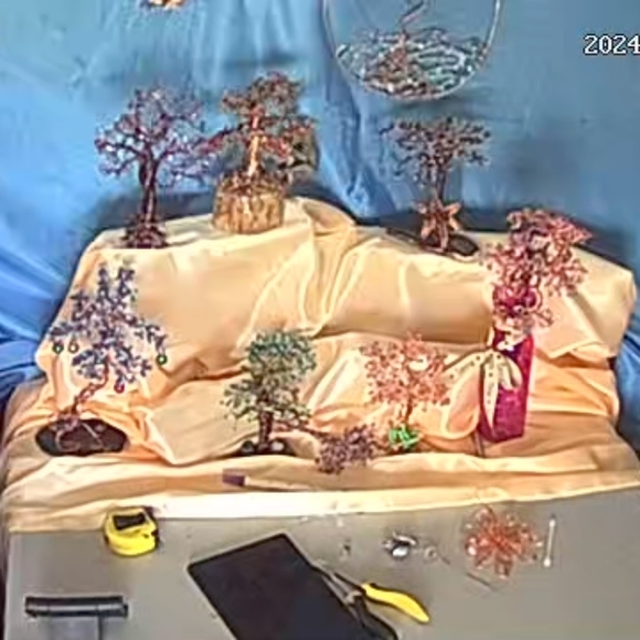 Hand Crafted Copper Wire Art - Picture 3 of 5